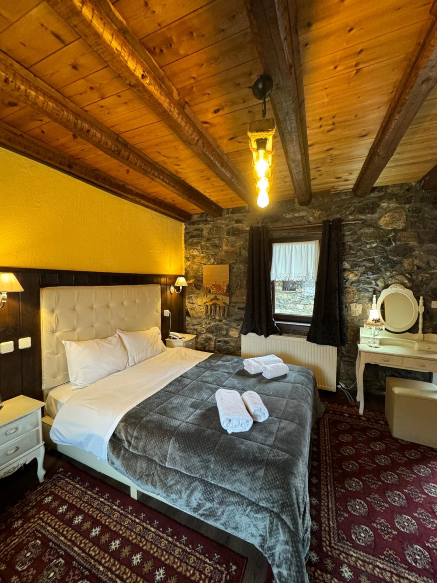 Chalet Asteras Tou Vorra Agios Athanasios  Buitenkant foto