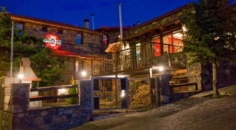 Chalet Asteras Tou Vorra Agios Athanasios  Buitenkant foto