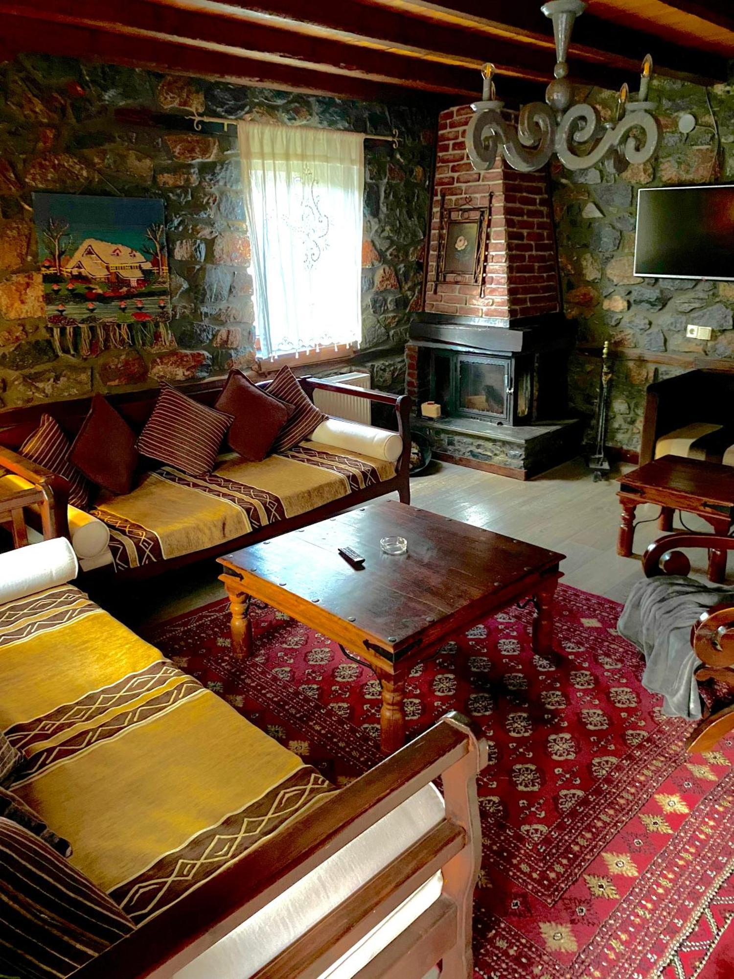 Chalet Asteras Tou Vorra Agios Athanasios  Buitenkant foto