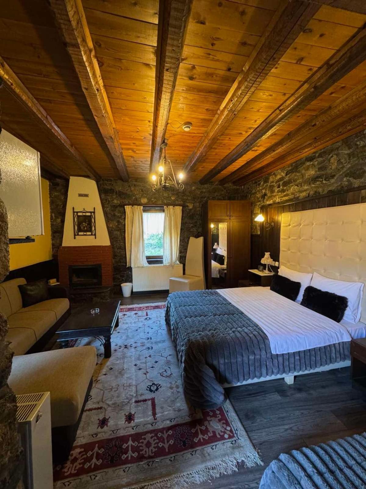 Chalet Asteras Tou Vorra Agios Athanasios  Buitenkant foto