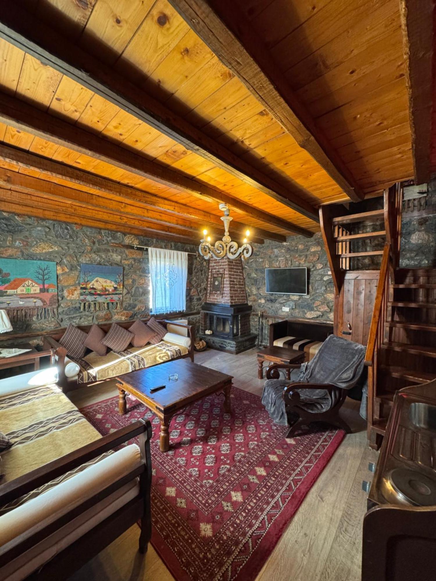 Chalet Asteras Tou Vorra Agios Athanasios  Buitenkant foto