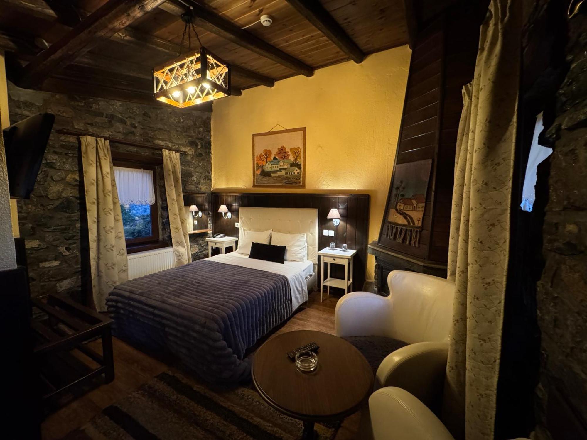 Chalet Asteras Tou Vorra Agios Athanasios  Buitenkant foto