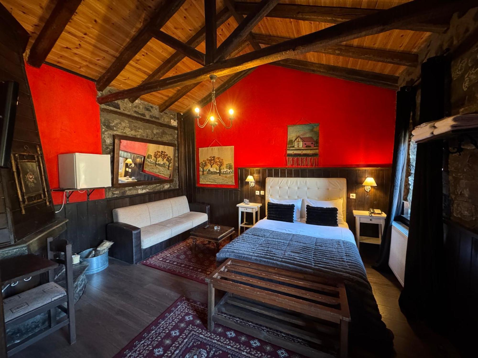 Chalet Asteras Tou Vorra Agios Athanasios  Buitenkant foto